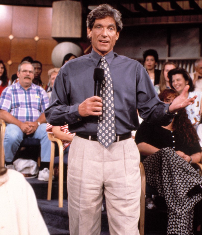 Maury Povich (Then) | Alamy Stock Photo by Courtesy Everett Collection