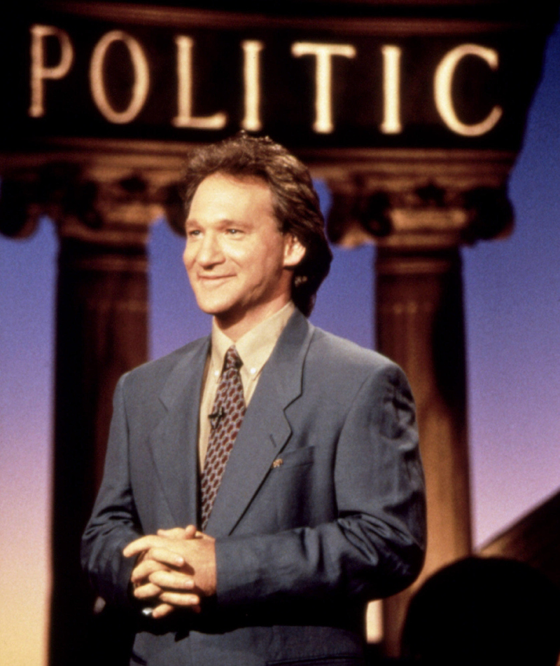Bill Maher (Then) | Alamy Stock Photo by ABC/courtesy Everett Collection
