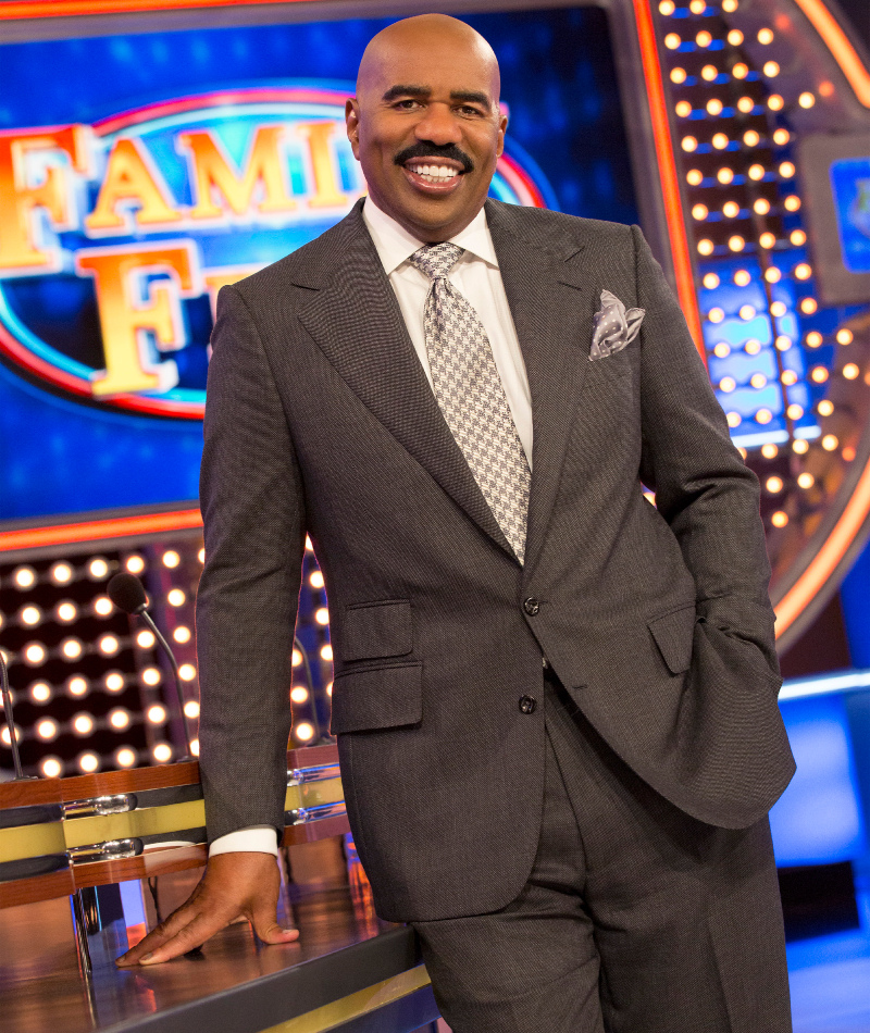 Steve Harvey (Then) | Getty Images Photo by Quantrell D. Colbert