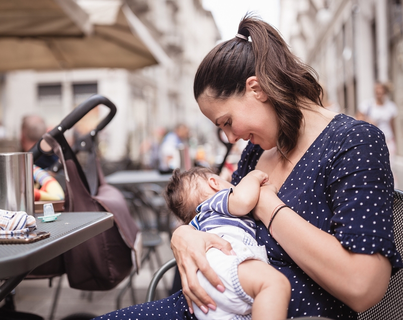The Importance of Normalizing Public Breastfeeding | Getty Images Photo by NoSystem images