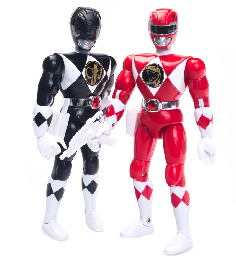 Power Rangers Action Figures | Alamy Stock Photo by Chris Willson