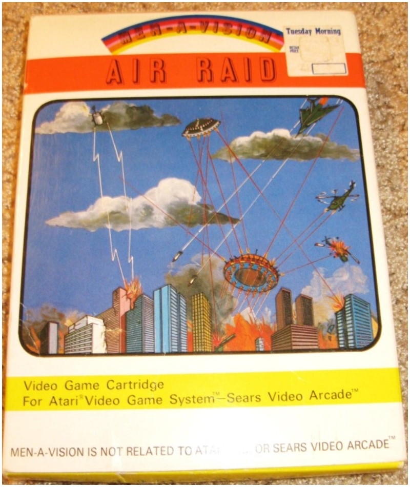 Atari 2600 'Air Raid' | Imgur.com/Laseki