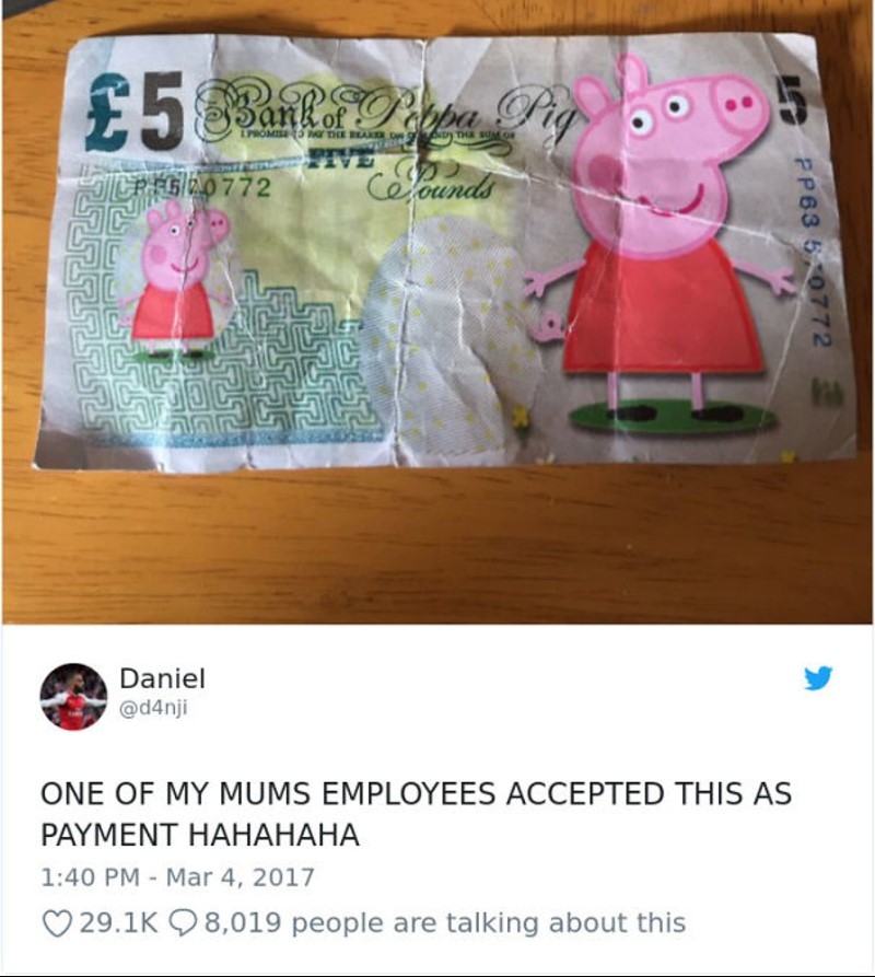 The Bank of the Pig | Twitter/@d4nji