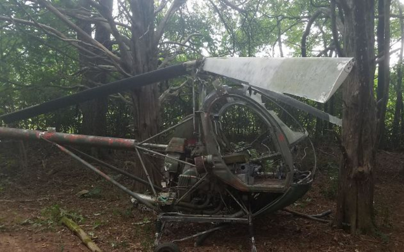 An Abandoned Chopper | Reddit.com/TheNewHitler1945