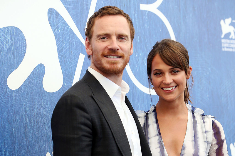 Michael Fassbender and Alicia Vikander | Getty Images Photo by Franco Origlia