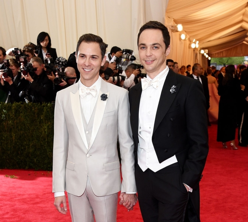 Jim Parsons and Todd Spiewak | Getty Images Photo by Larry Busacca