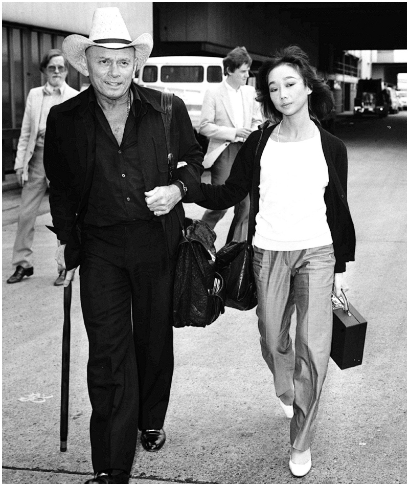 Yul Brynner and Kathy Lee | Getty Images Photo by PA Images