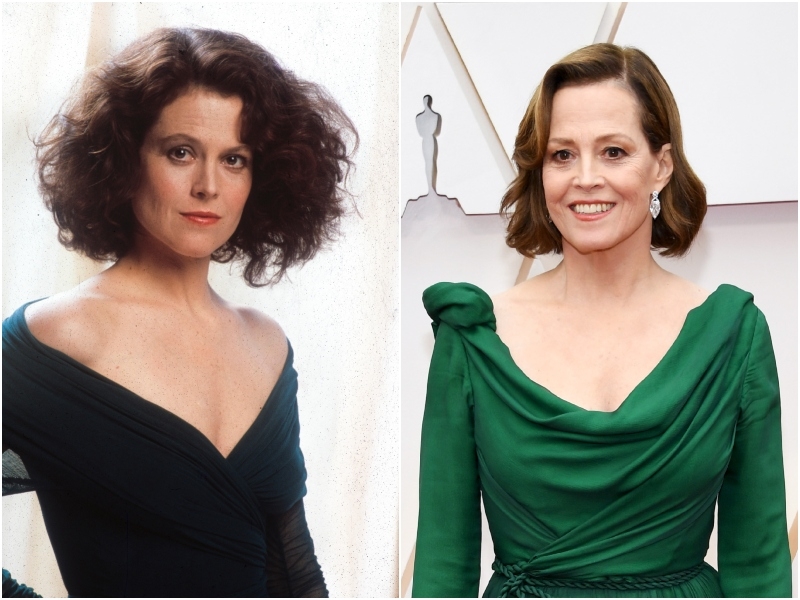Sigourney Weaver | Alamy Stock Photo by Universal Images Group North America LLC/mrk movie & Getty Images Photo by Kevin Mazur