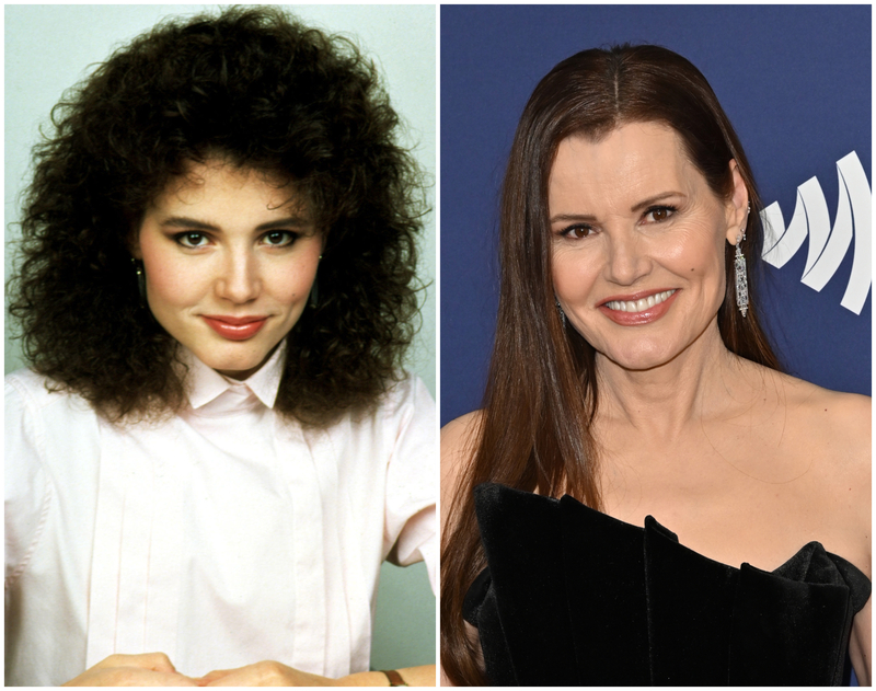Geena Davis | Alamy Stock Photo by Courtesy Everett Collection & Shutterstock Photo by Featureflash Photo Agency