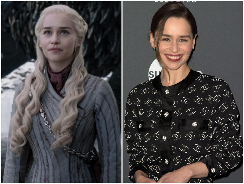 Emilia Clarke – Daenerys Targaryen | Alamy Stock Photo by HBO/The Hollywood Archive/PictureLux & Casey Flanigan/imageSPACE/Mediapunch
