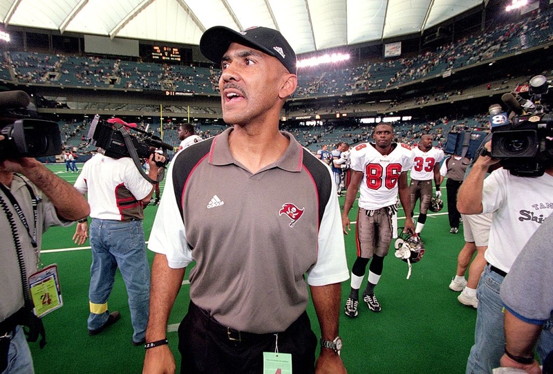 Tom Dungy - NBC | Getty Images Photo by Tom Pidgeon/Allsport