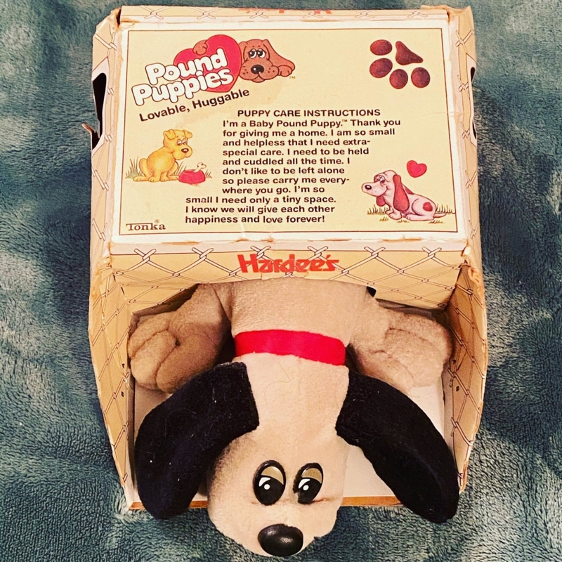 First Edition Pound Puppies Plush | Instagram/@treasure_chamber