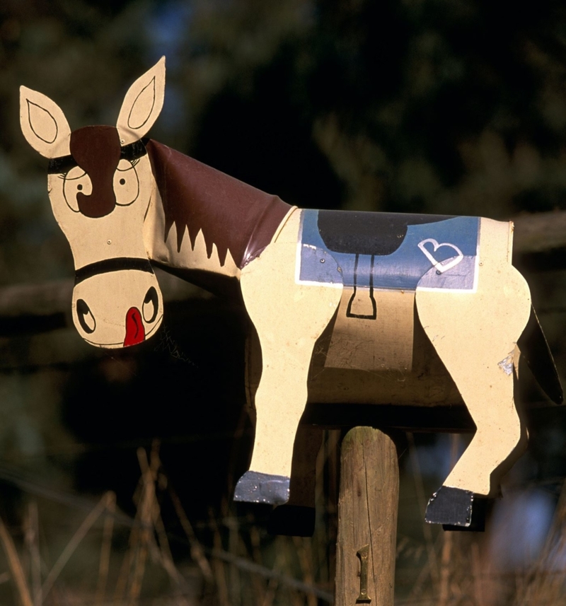 Donkey Box | Alamy Stock Photo by Bill Bachman