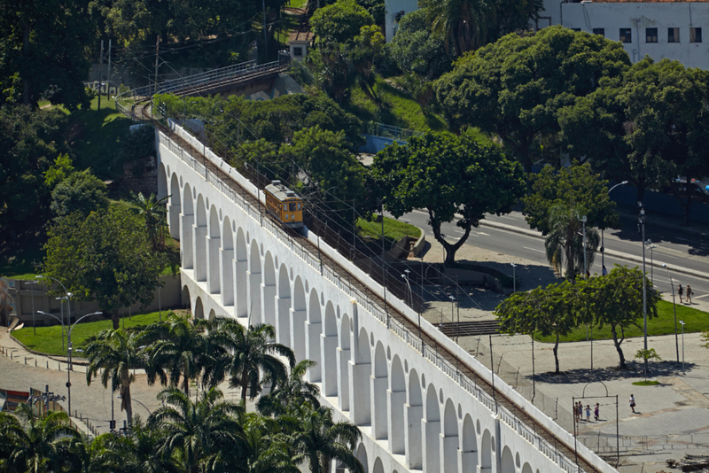 Carioca Aqueduct, Rio de Janeiro | Alamy Stock Photo by David Wall 