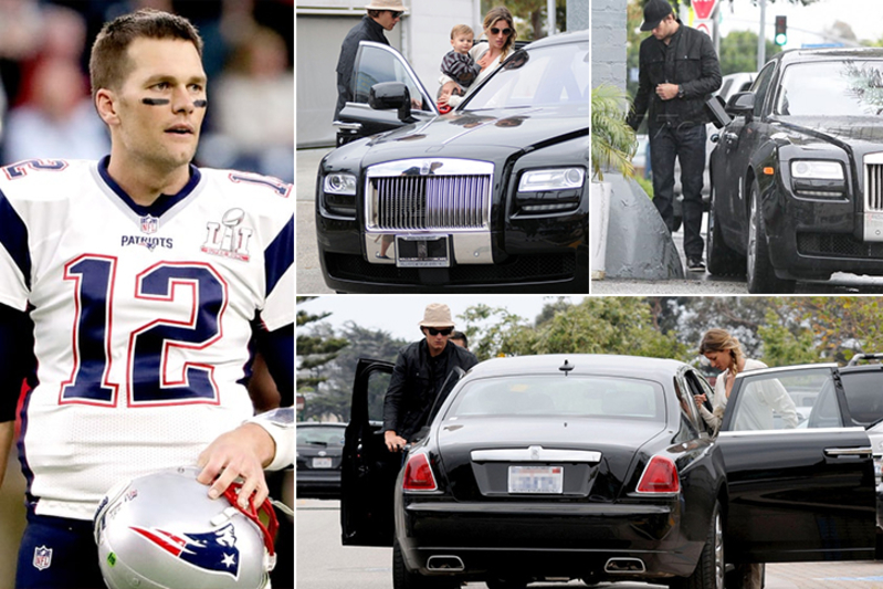 Tom Brady – Rolls-Royce Ghost, Estimated $300K | 