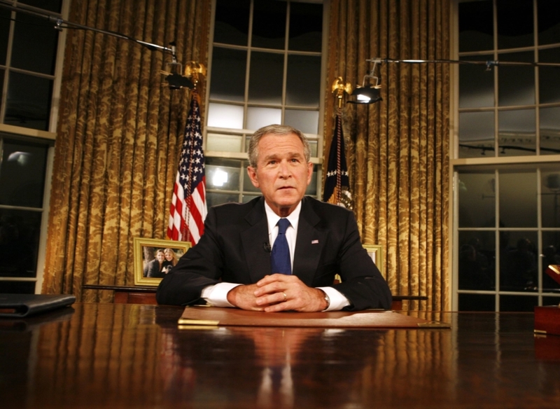 4. George W. Bush (No. 43) - IQ 138.5 | Getty Images Photo by Aude Guerrucci-Pool