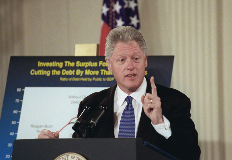 39. Bill Clinton (No. 42) – IQ 159 | Getty Images Photo by Douglas Graham