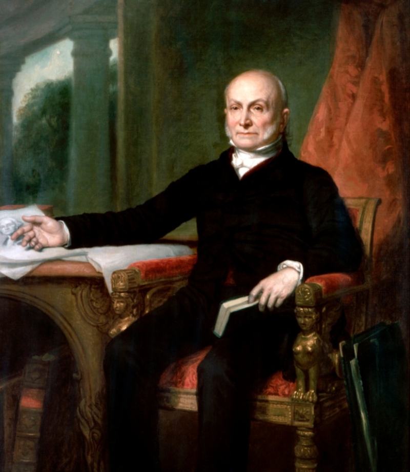 42. John Quincy Adams (No. 6) - IQ 175 | Getty Images Photo by GraphicaArtis