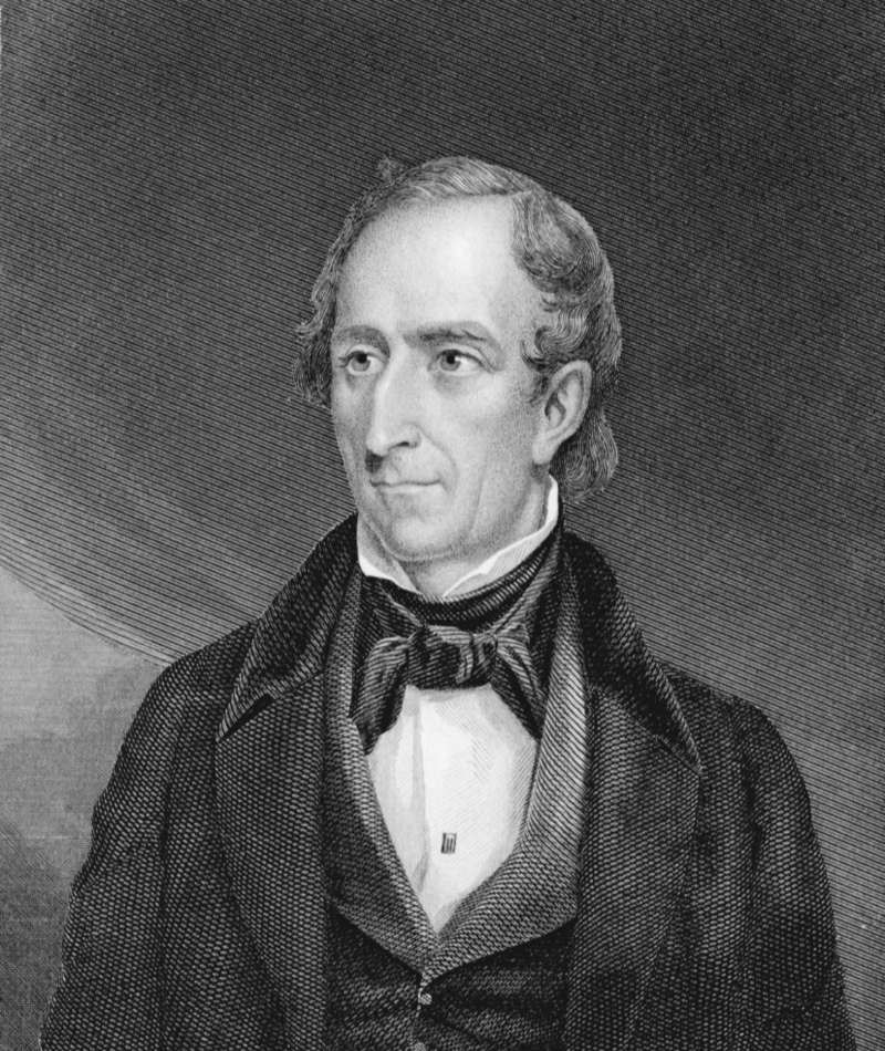29. John Tyler (No. 10) - IQ 148 | Getty Images Photo by Kean Collection