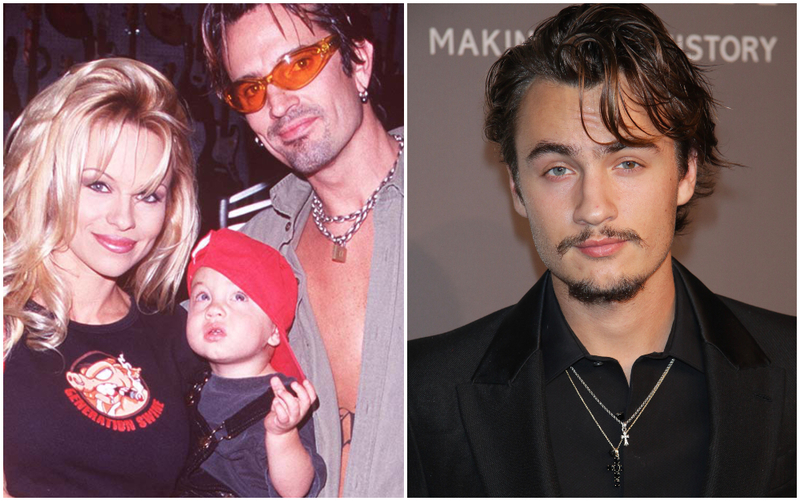 Tommy Lee and Pamela Anderson's son: Brandon Thomas Lee | Getty Images Photo by SGranitz/WireImage & Alamy Stock Photo by MediaPunch Inc/Alamy Live News
