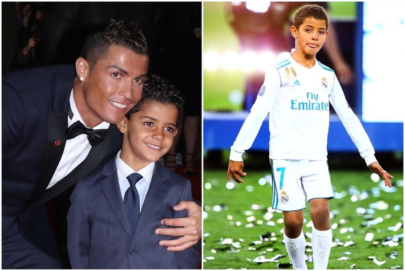 Cristiano Ronaldo’s son: Cristiano Ronaldo Jr. | Alamy Stock Photo by WFPA & Shutterstock Editorial Photo by Kieran Mcmanus/BPI