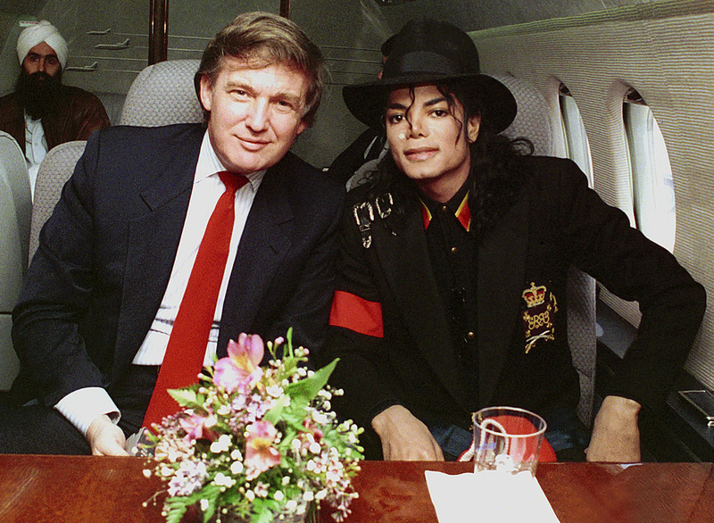 The Business Tycoon And The King Of Pop | Getty Images Photo by Donna Connor/FilmMagic