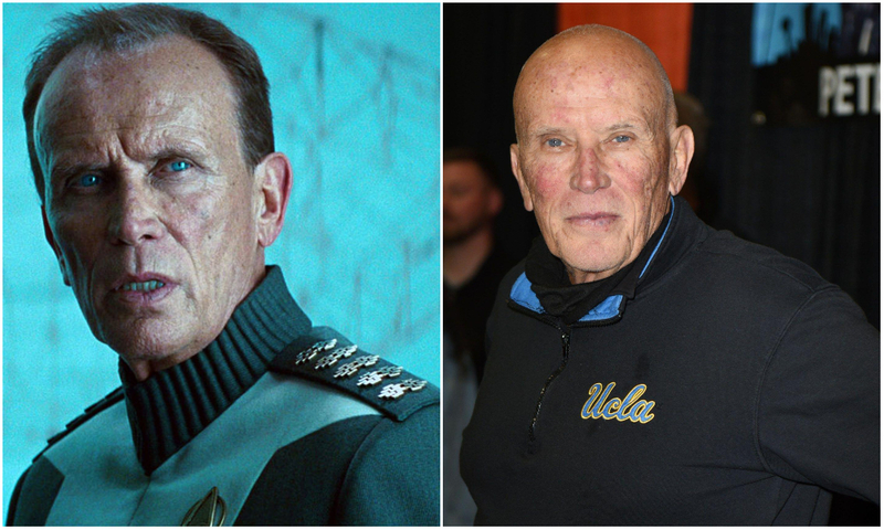 Peter Weller as Rogue Admiral A. Marcus | Getty Images Photo by CBS Photo Archive & Alamy Stock Photo by Derek Storm/Everett Collection/Alamy Live News