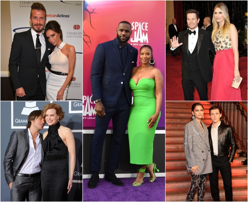 Immeasurable Love: Celebrity Couple Height Differences You Never Noticed Before | Getty Images Photo by Alberto E. Rodriguez & John Shearer & David M. Benett/WireImage & Alamy Stock Photo by UPI/Jim Ruymen & Barry King