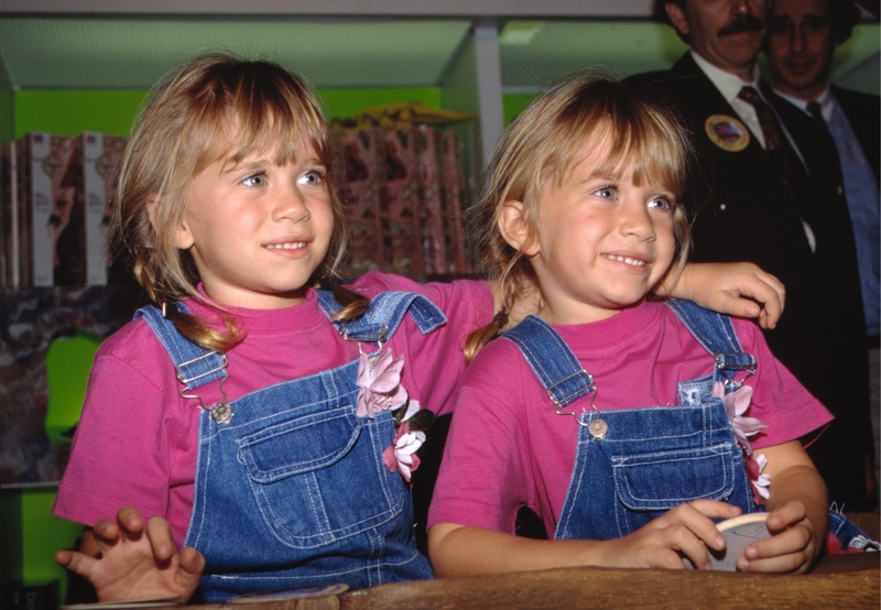 Mary-Kate and Ashley Olsen as the Twin Girls at Darla's Sleepover | Shutterstock Editorial Photo by Joseph Marzullo/Mediapunch